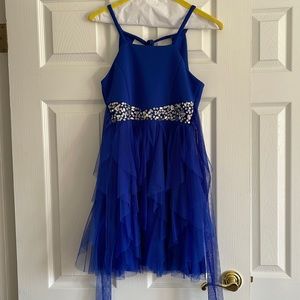 Tween Diva Royal Blue Occasion Dress